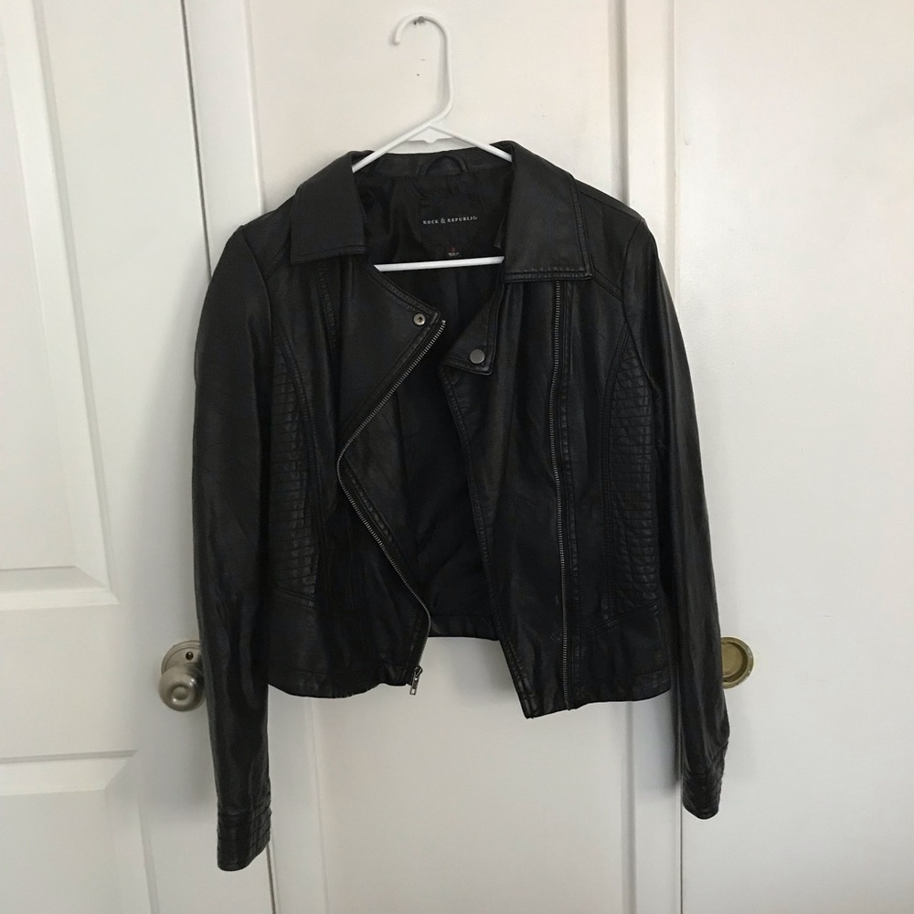Rock & Republic leather jacket